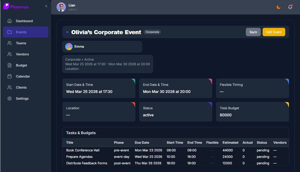 Corporate Events