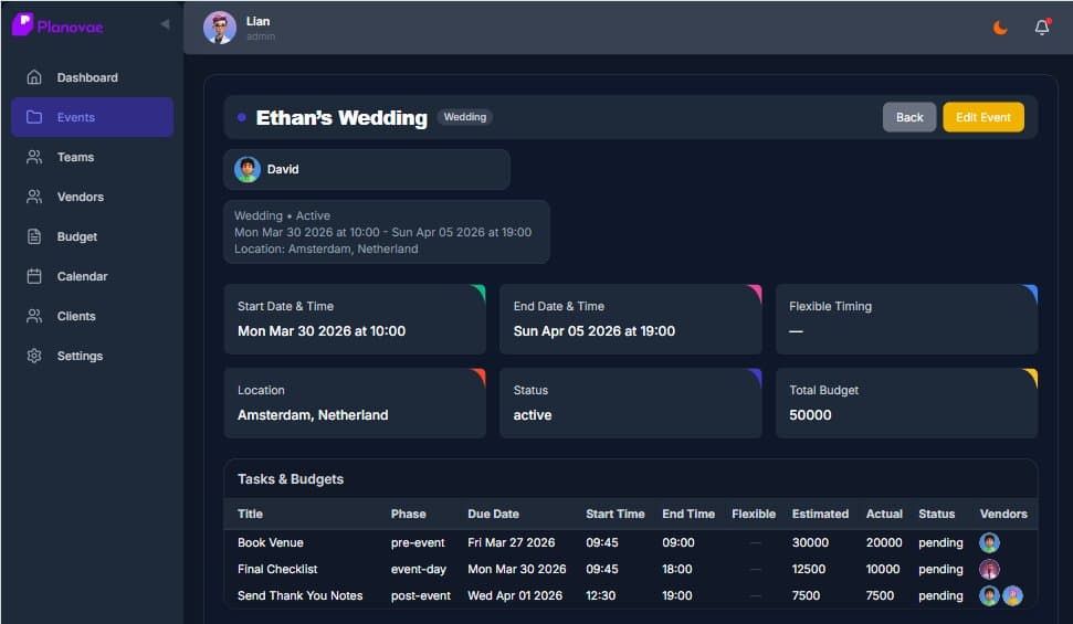 Wedding Planning